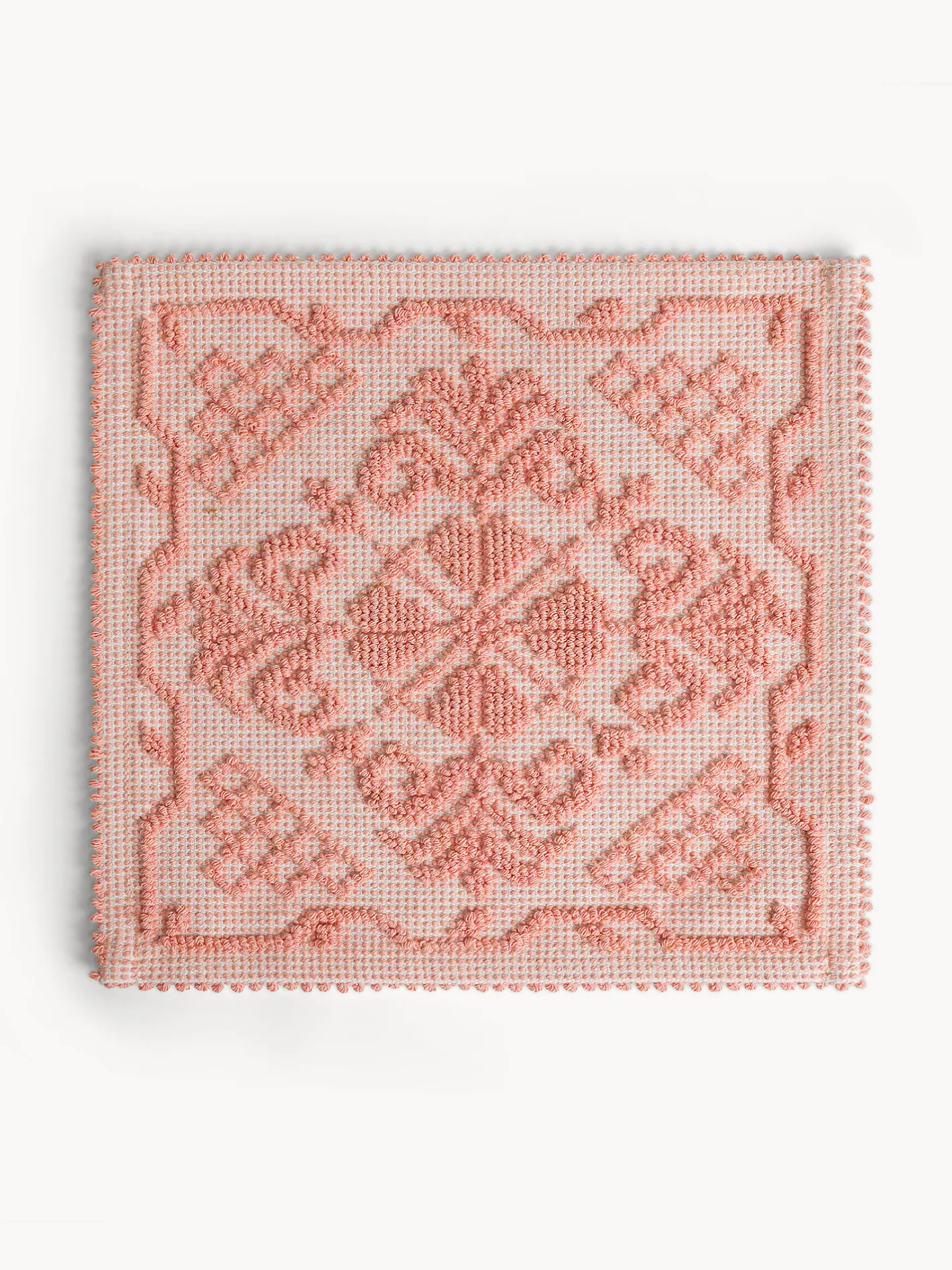 coincasa Biancheria Da Tavola|Tovagliette|Tovaglietta sarda in puro cotone tinta unita Rosa cipria