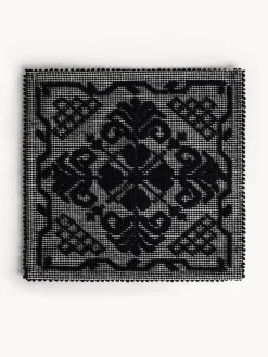 coincasa Biancheria Da Tavola|Tovagliette|Tovaglietta sarda in puro cotone tinta unita Nero