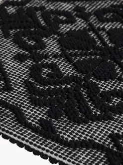 coincasa Biancheria Da Tavola|Tovagliette|Tovaglietta sarda in puro cotone tinta unita Nero