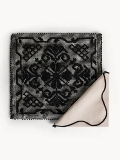 coincasa Biancheria Da Tavola|Tovagliette|Tovaglietta sarda in puro cotone tinta unita Nero