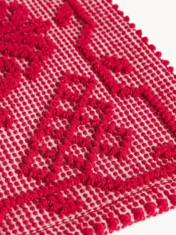 coincasa Biancheria Da Tavola|Tovagliette|Tovaglietta sarda in puro cotone tinta unita Rosso