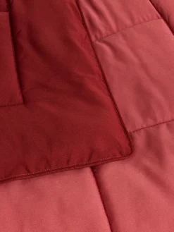 coincasa Biancheria Da Letto|Trapunte E Copriletti|Trapunta double face in microfibra leggera Rosso