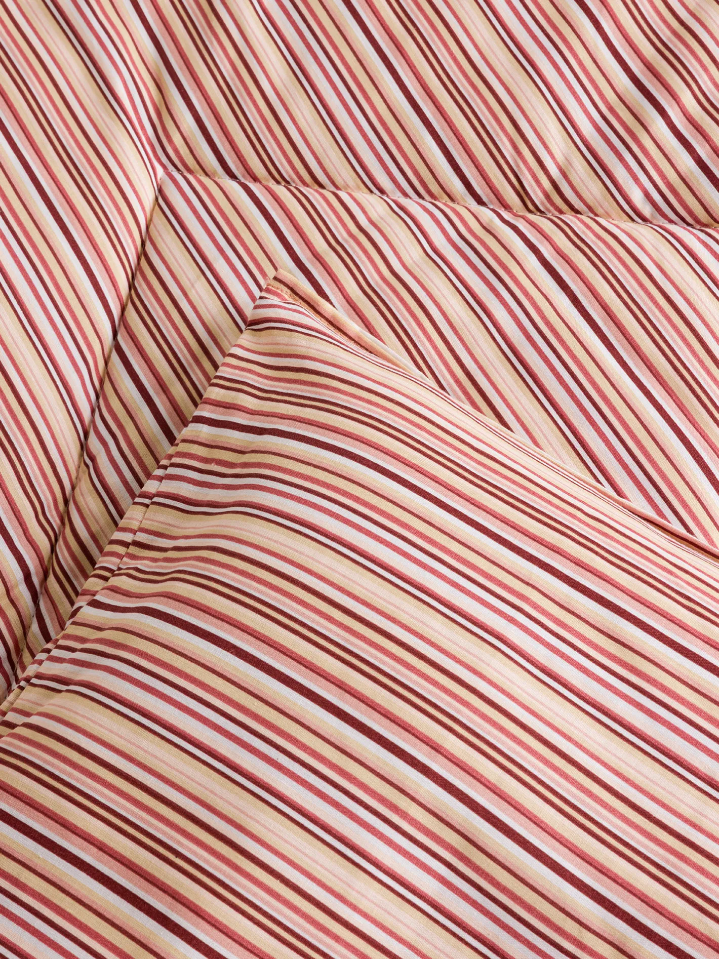 coincasa Biancheria Da Letto|Trapunte E Copriletti|Trapunta in puro cotone a righe Viola malva