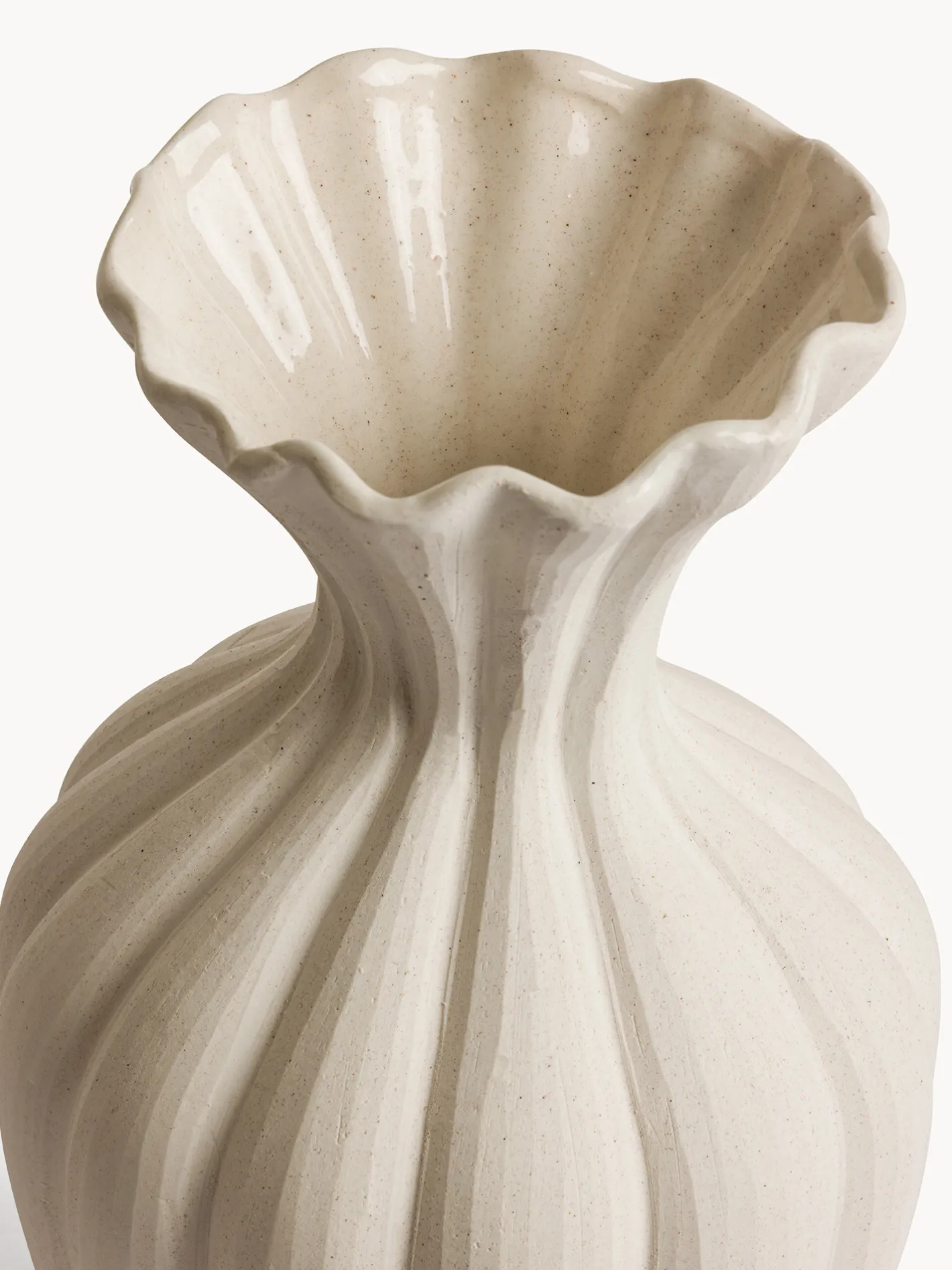 coincasa Vasi Da Interno|Vaso in ceramica Beige