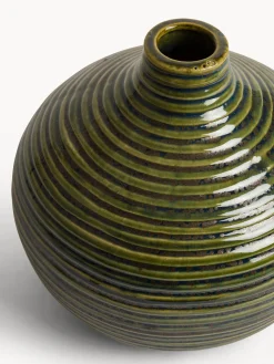 coincasa Vasi Da Interno|Vaso in ceramica artigianale vietnamita Verde