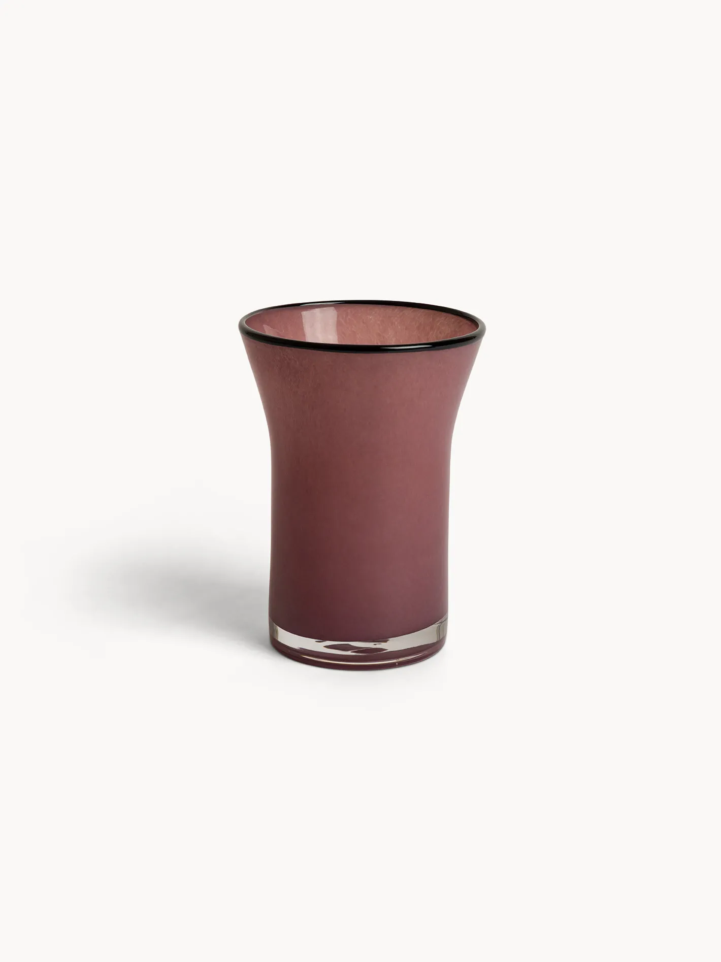 coincasa Vasi Da Interno|Vaso in vetro colorato in pasta Rosa