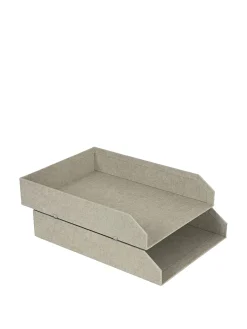 coincasa Articoli Da Ufficio|Vassoio impilabile Hakan Beige