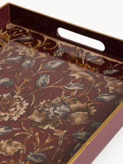 coincasa Vassoi E Alzate|Vassoio in plastica motivo floreale Multicolor