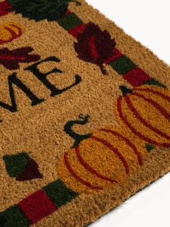 coincasa Zerbini|Zerbino cocco con scritta Welcome Beige scuro