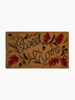 coincasa Zerbini|Zerbino cocco con scritta Sweet Home Beige scuro
