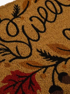 coincasa Zerbini|Zerbino cocco con scritta Sweet Home Beige scuro