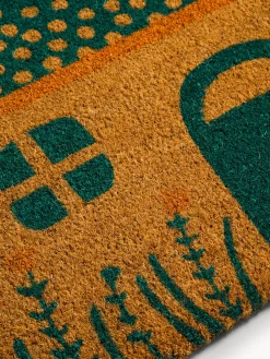 coincasa Zerbini|Zerbino in cocco naturale a casetta Multicolor