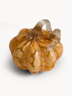 coincasa Soprammobili E Orologi|Zucca in vetro colorato Arancione